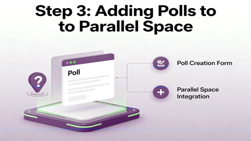 Step 3: Adding Polls to Parallel Space