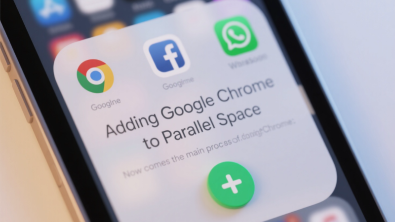 Adding Google Chrome to Parallel Space