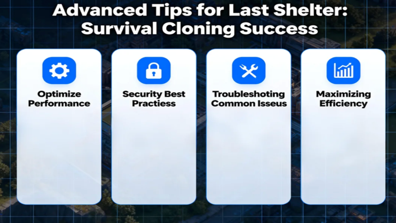 Advanced Tips for Last Shelter: Survival Cloning Success