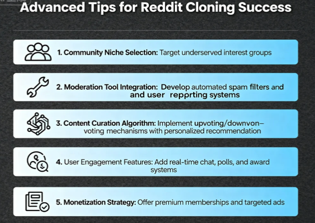 Advanced Tips for Reddit Cloning Success