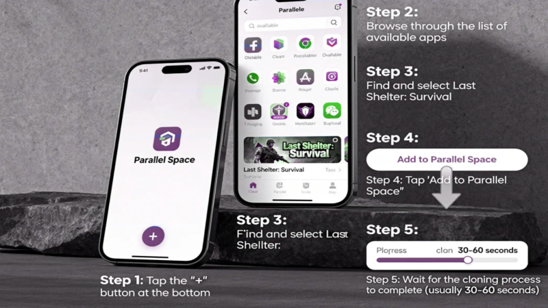 Step 3: Adding Last Shelter: Survival to Parallel Space